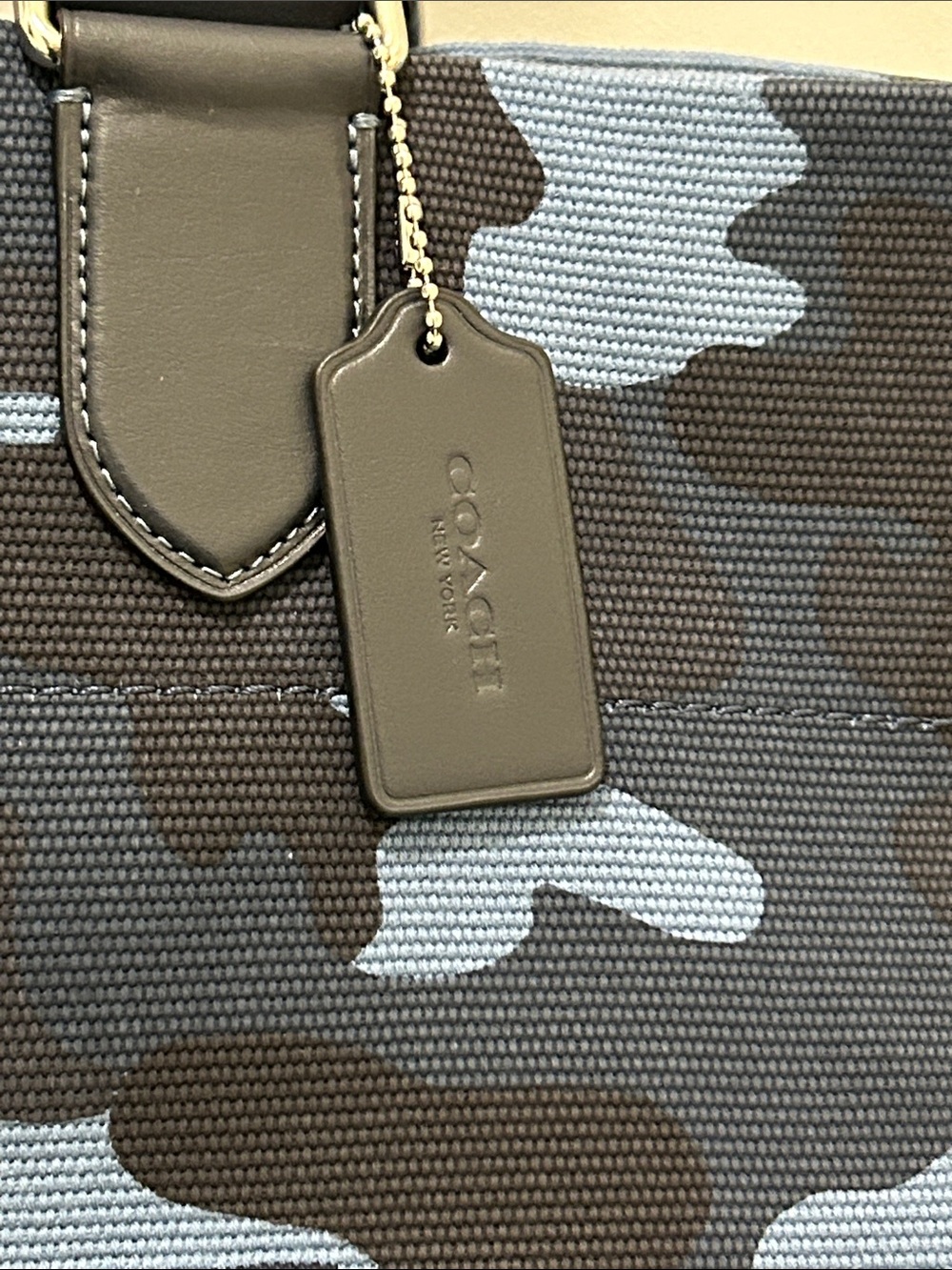 Coach (NWT) Small Tour Tote Bag With Camo Print - Picture 5 of 15